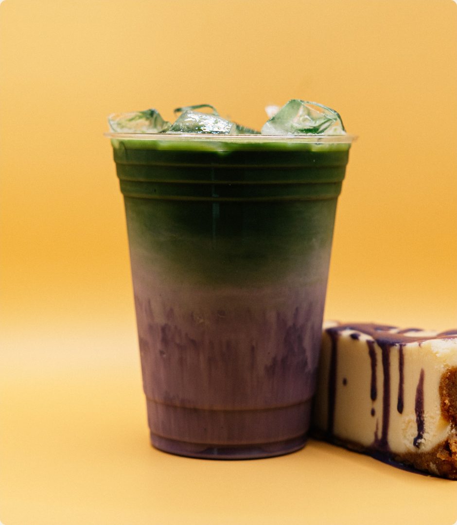 Ube Cheesecake Matcha
